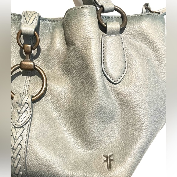 FRYE light blue leather bag. NWOT. Retails $449! - Picture 2 of 8